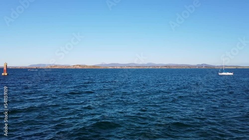 The view from the pier at Leabgarrow on Arranmore Island in County Donegal, Republic of Ireland photo