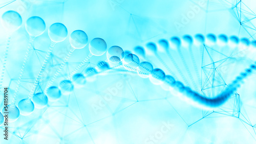 DNA molecule, illustration