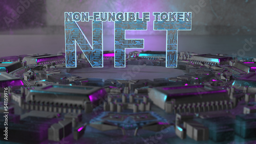 Non-fungible tokens, Illustration photo