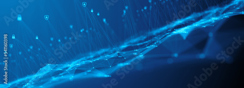 Cyber security, illustration