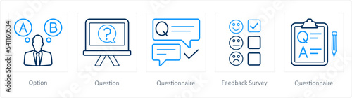 option, question, questionnaire
