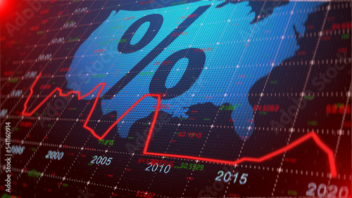 United States Interest rates, illustration