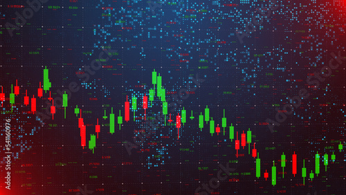Financial analysis, illustration