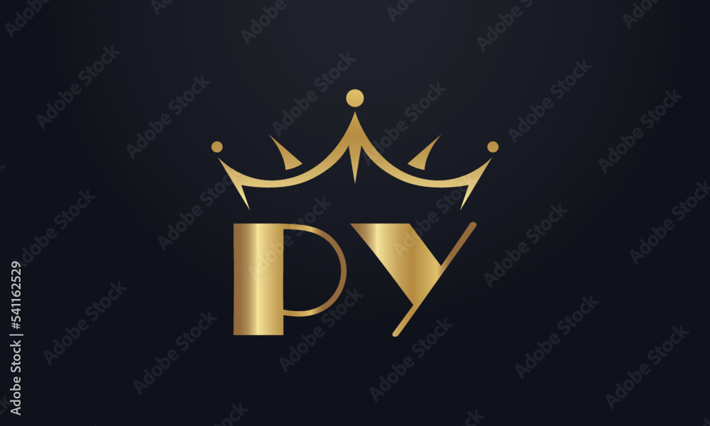 King crown logo design vector and extra bold queen symbol King crown logo design vector and extra bold queen symbol