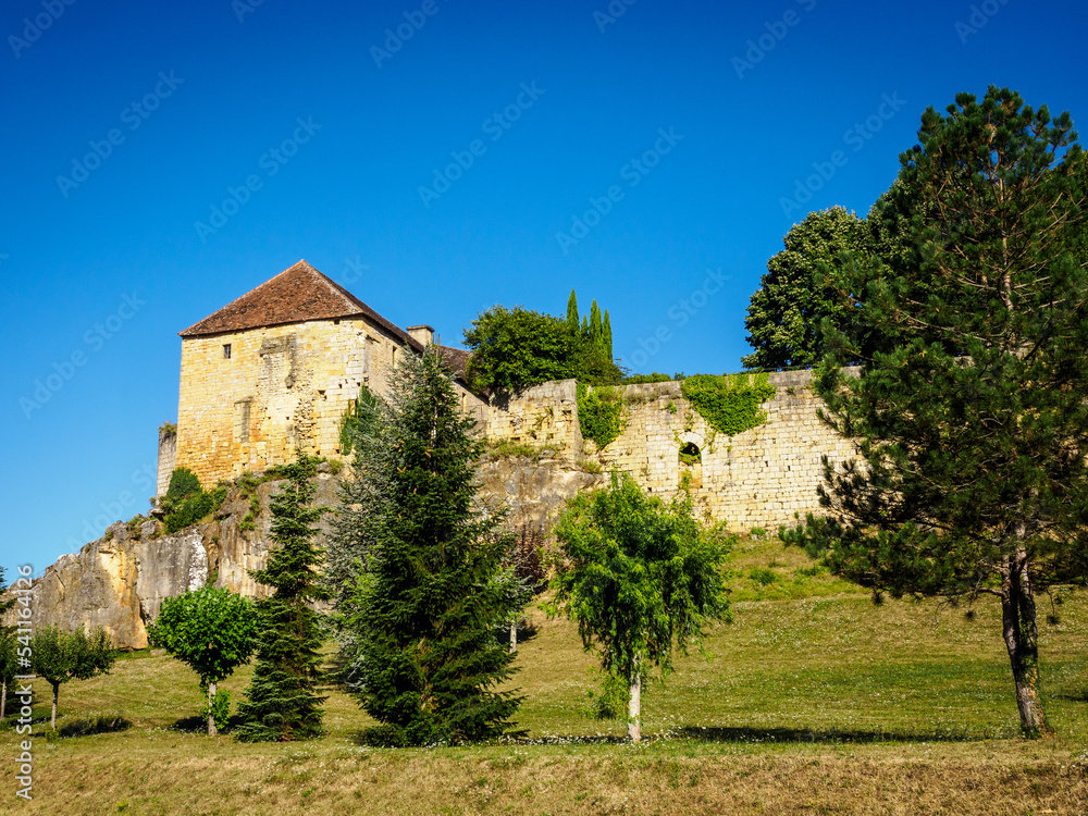 château d'Excideuil en Dordogne en France