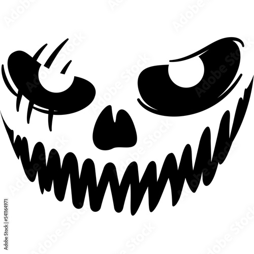halloween skull face illustration for decoration,card,presentation,printing,advertising,poster,ornament,elements,background,etc.
