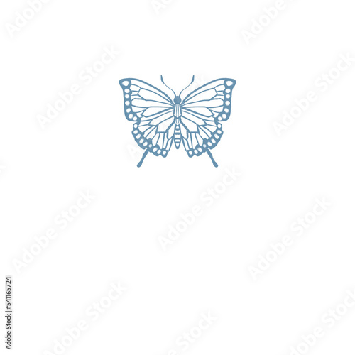 Butterfly Insect illustration logo png (ID: 541165724)