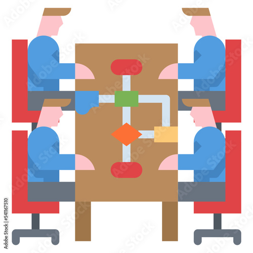 presentation flat icon