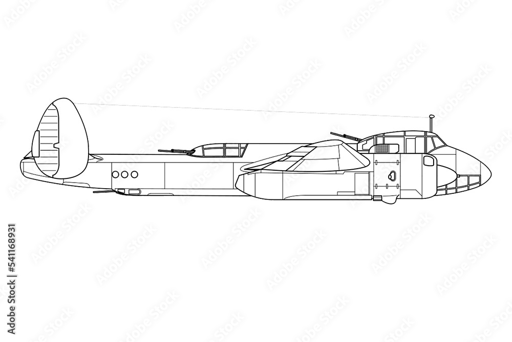 Avión de bombardeo medio TU-2 Avión de bombardeo medio TU-2