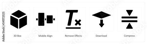 3D Box, Middle Align, Remove Effects