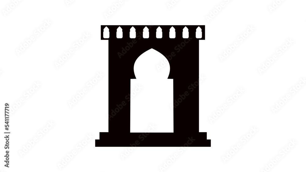 Fototapeta premium arch silhouette 