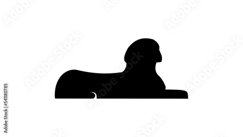 sphinx statue silhouette