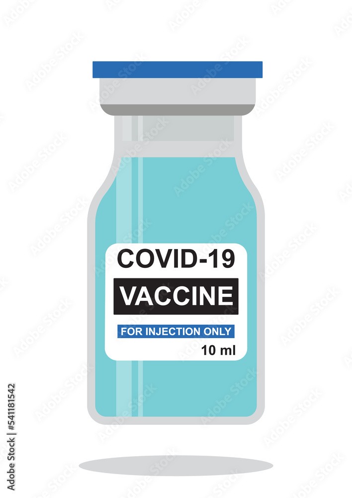 Vaccine bottle against COVID-19 Vaccine bottle against COVID-19