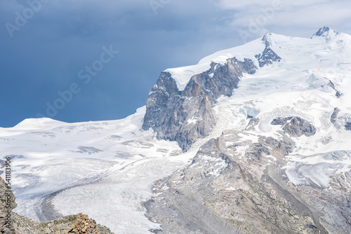 Glacier at the Matterhorn in Switzerland