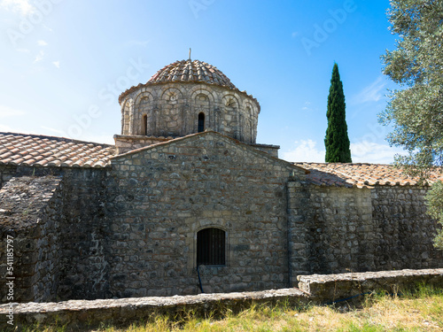 The Moni Thari Monastery is one of the most important religious monuments on the island of Rhodes and is still active and inhabited by monk. Laerma, Rhodes, Dodecanese,
South Aegean, Greece photo