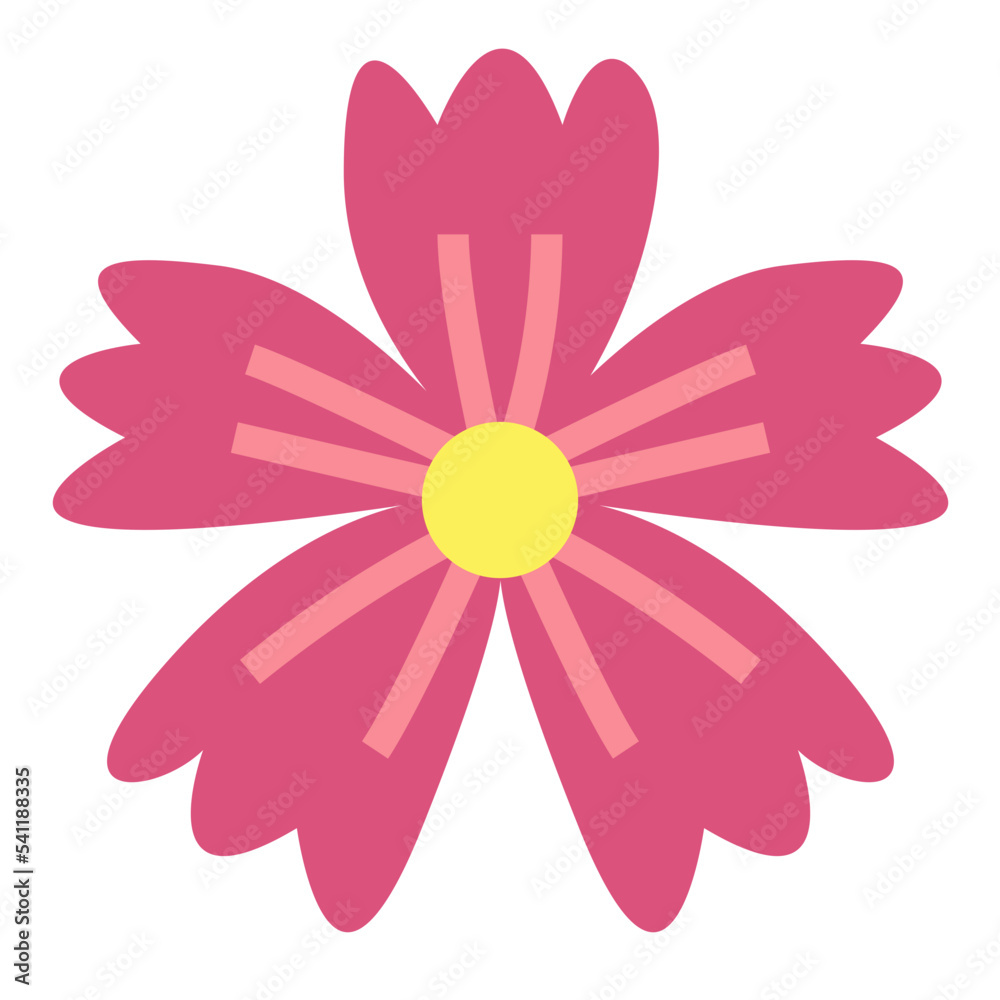 flower flat icon style flower flat icon style