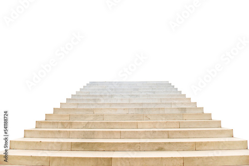 Staircase with stairs in PNG isolated on transparent background
