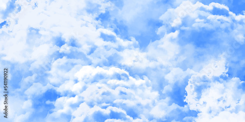 Soft cloud in the sky background.abstract blue sky with clouds.Bright and shinny natural cloudy sky, bright blue cloudy blue sky vector illustration.Sky clouds landscape light background.><