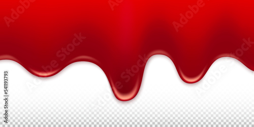Vector illustration of blood flow realistic eps10