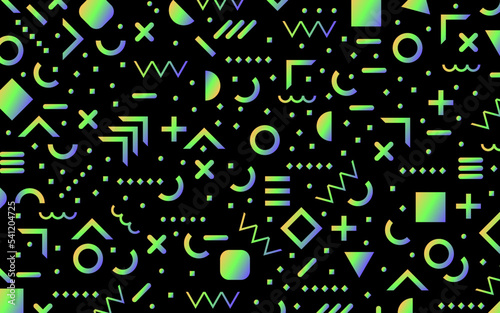 Geometric pattern with diff...