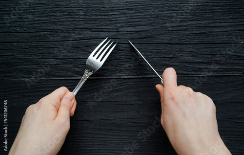 fork and knife
