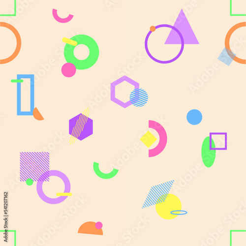 seamless pattern with icons for web design