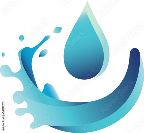 Water logo , water drop logo, 