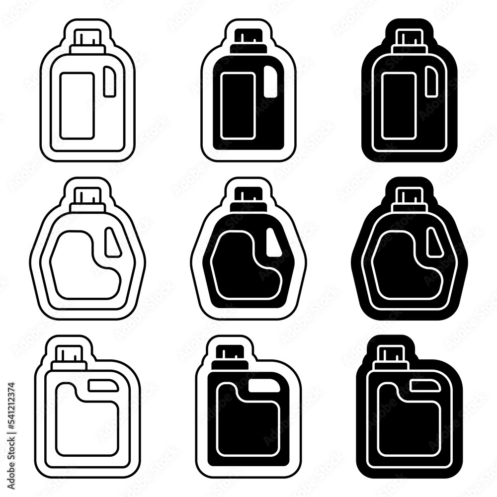 Cleaning Products Detergent Bottle Icon. Laundry Icon Element Cleaning Products Detergent Bottle Icon. Laundry Icon Element