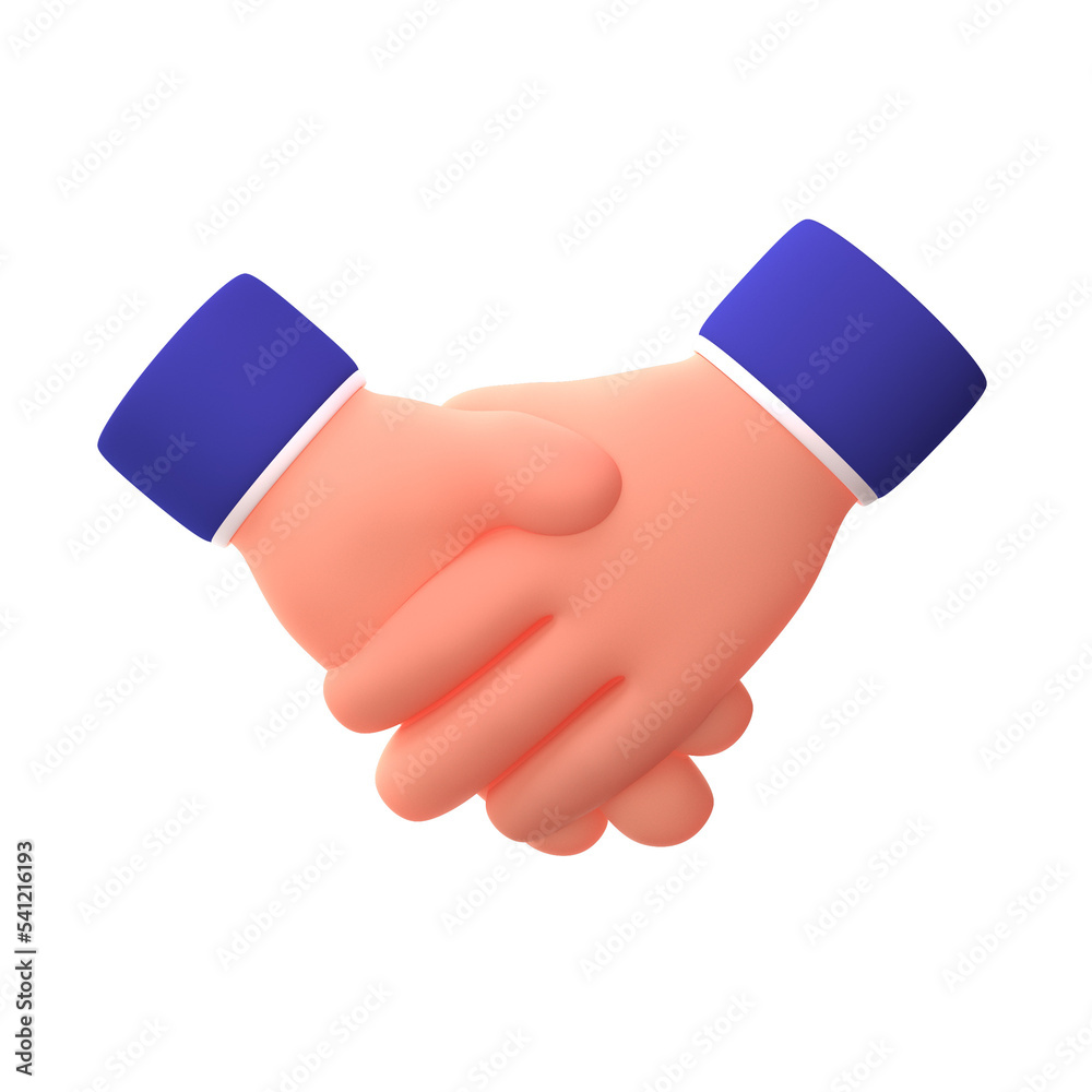 3d render hand gesture 3d cartoon style icon on white background. 3d render hand gesture 3d cartoon style icon on white background.