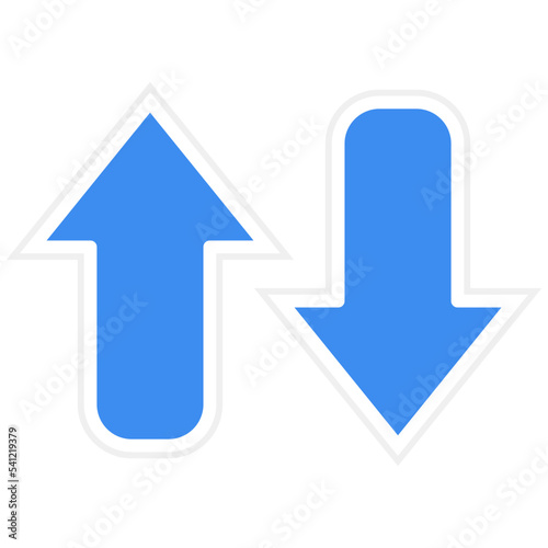 Opposite Arrow Icon Style