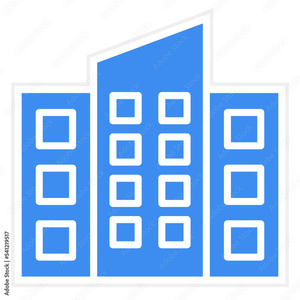 Office Building Icon Style Office Building Icon Style