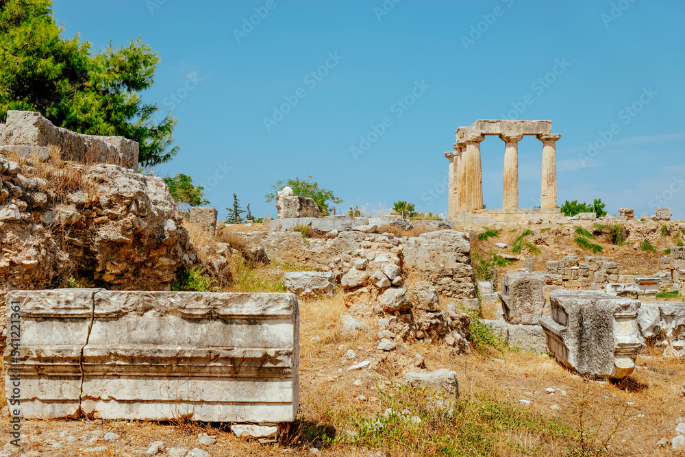 archaeological site of Ancient Corinth
