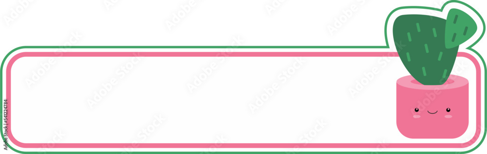 Cute Flower Sticker With Label Cute Flower Sticker With Label