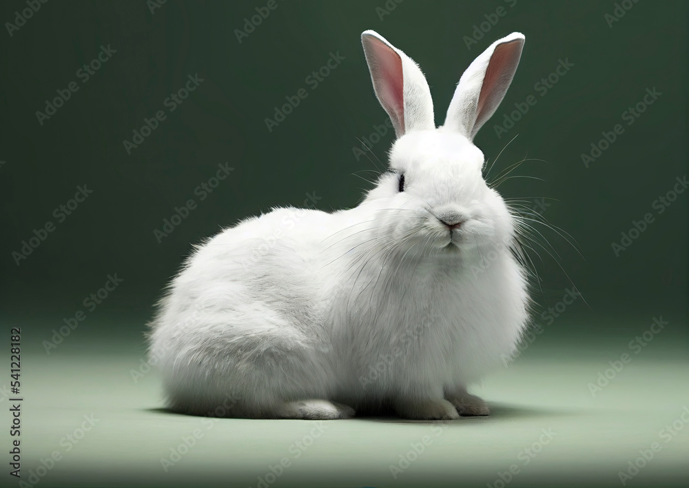 Bunny rabbit sitting