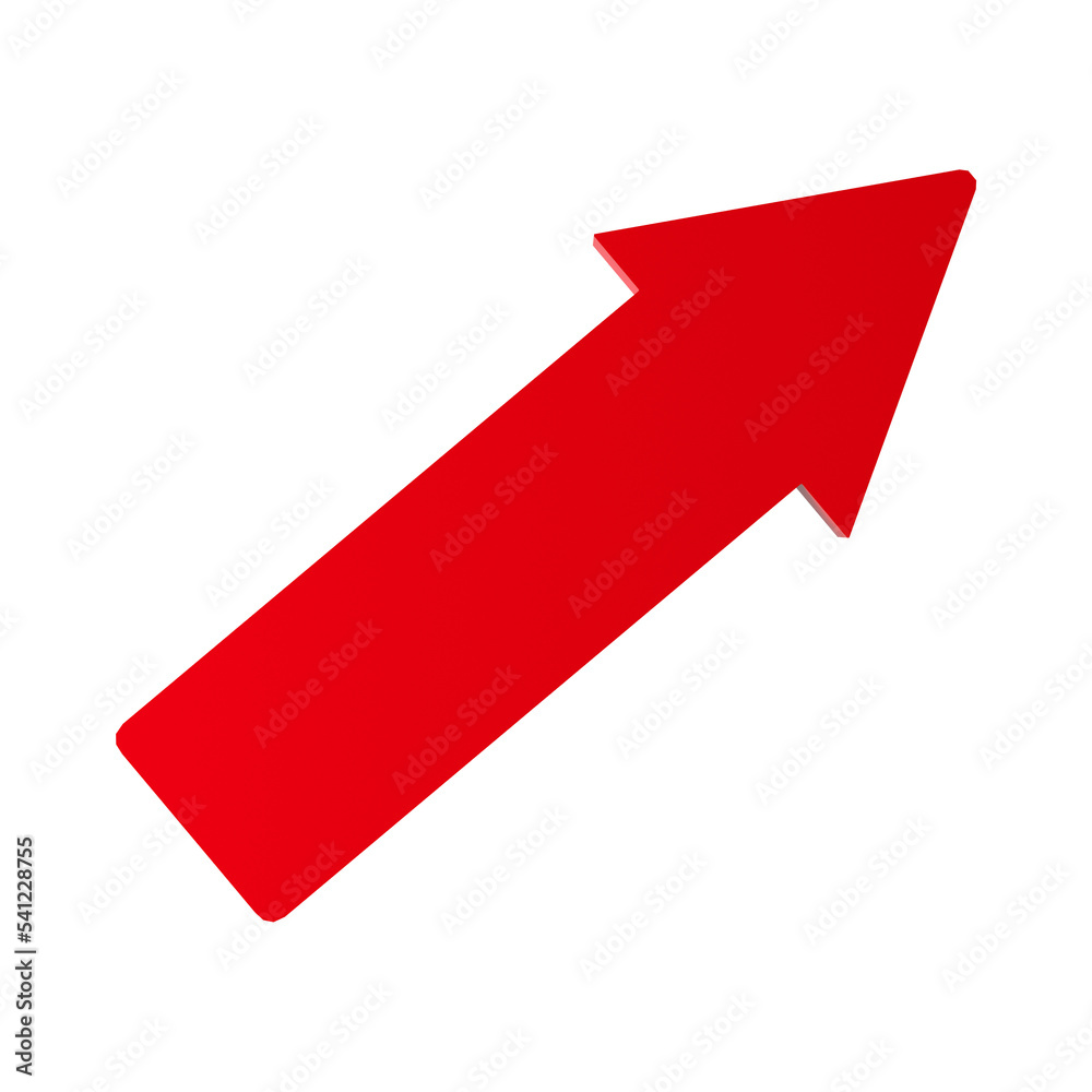 Red Arrow 3D Red Arrow 3D