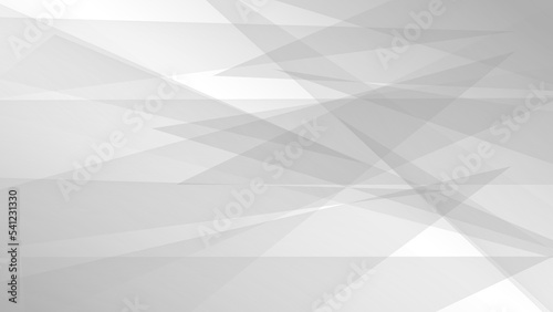 Abstract white and grey background. Abstract grey hi-tech polygonal corporate background