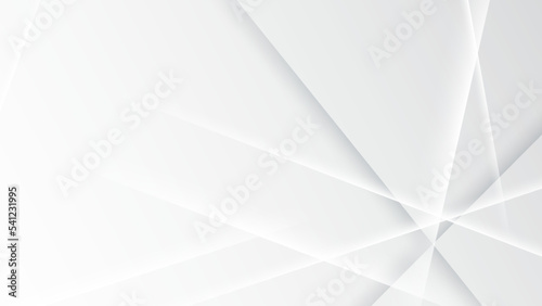 Abstract grey hi-tech polygonal corporate background