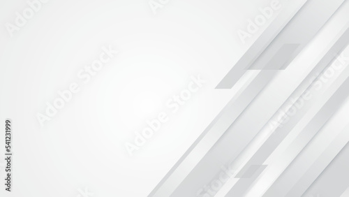 Abstract grey hi-tech polygonal corporate background