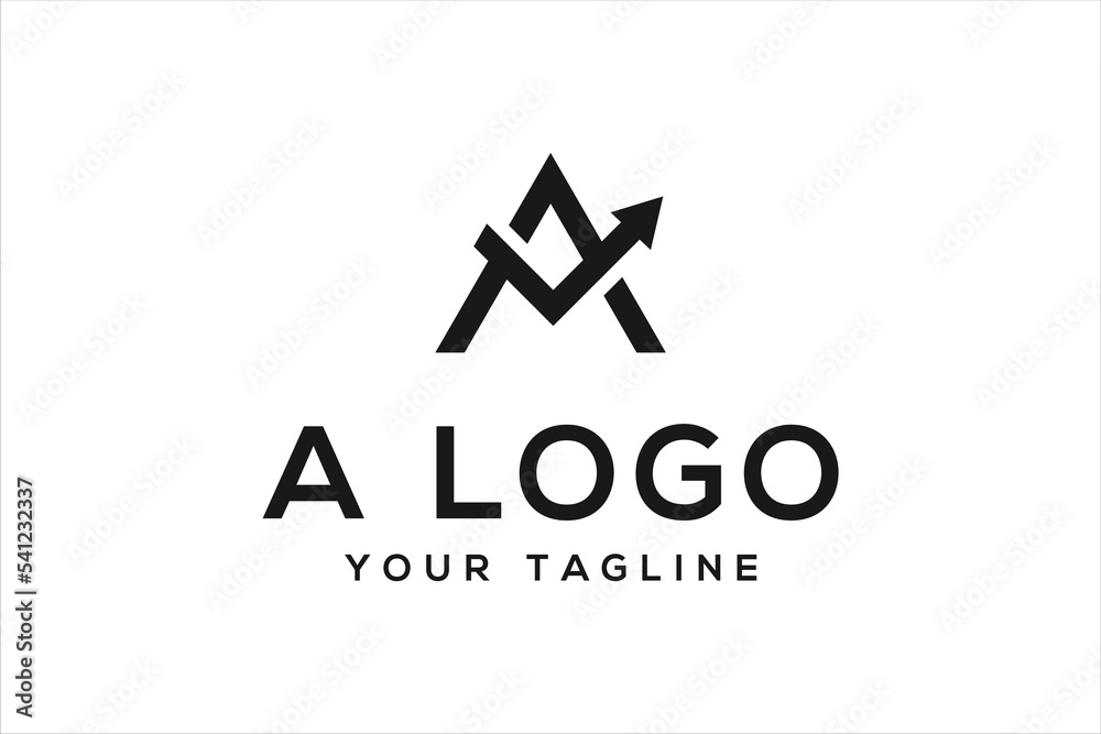 Initial letter A logo vector design template vector Initial letter A logo vector design template vector