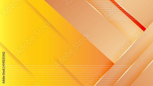 Abstract gradient orange modern design background