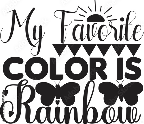 rainbow svg design
