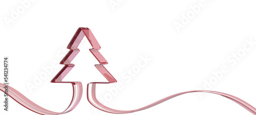 Merry christmas card banner...
