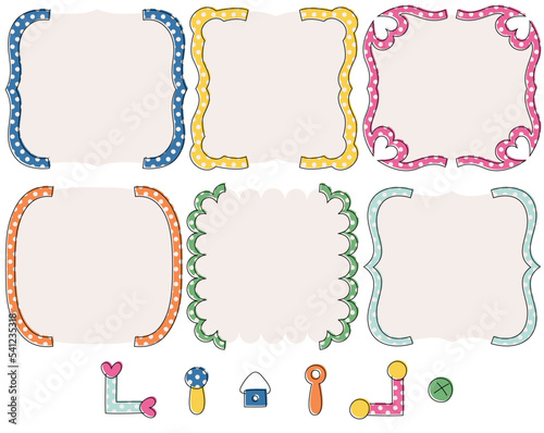 set of label frames