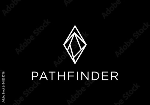 gem & blockchain logo design templates