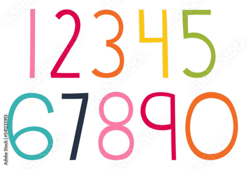 set of rainbow numbers