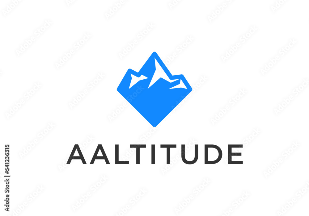 landscape and mountains logo design template landscape and mountains logo design template