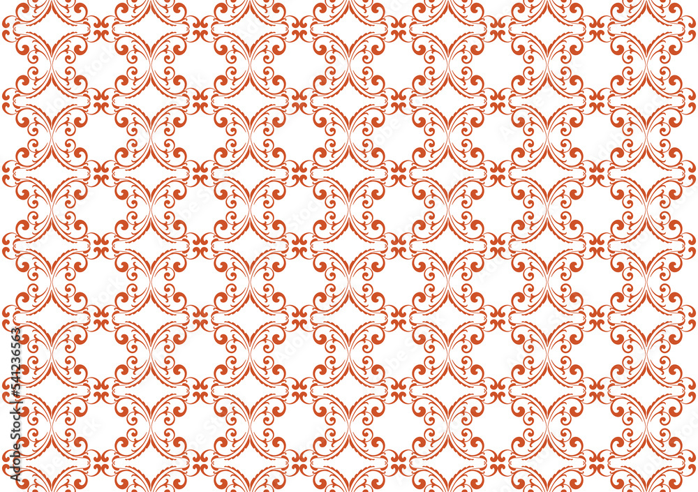 Vector background with classic ornament pattern