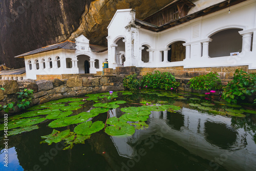 Dambulla Cave Temple, Sri Lanka.  photo