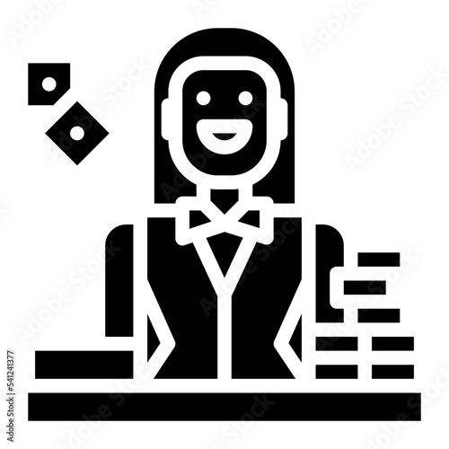 croupier bet gambling casino
