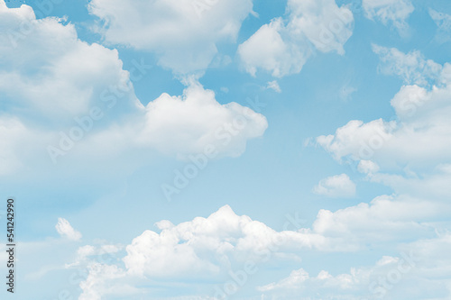 blue sky background